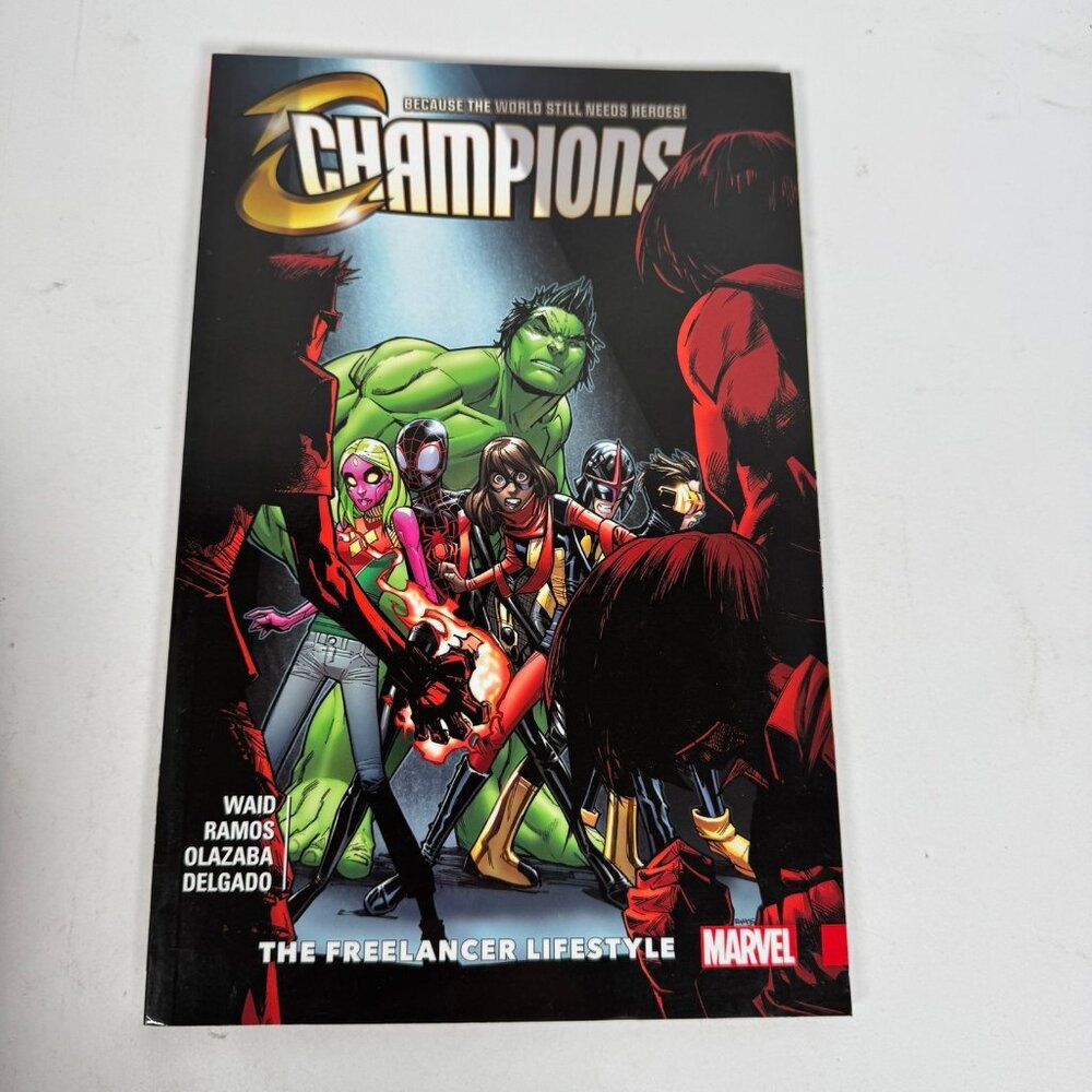 Marvel Comics Champions The Freelancer Lifestyle‎ TPB 2017 First Printing